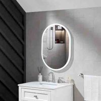 2020 high quality Illuminated Bathroom Wall Mounted Backlit Mirror thumbnail image