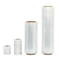 "factory price high quality customized pallet polyolefin lldpe cast hand stretch film roll wrapping thumbnail image