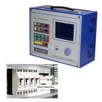 High-end precision tester 3 Phase Protection Relay Tester Secondary Injection Voltage Protection Rel thumbnail image