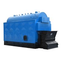 Industrial Horizontal Chain Grate Wood Biomass Coal Fired Steam Boiler for paper mill thumbnail image