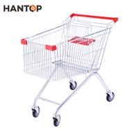 Europe supermarket shopping trolley with baby seat HAN-E100 4201 thumbnail image