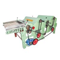 GM250 two cylinder rollers textile /yarn waste recycling machine thumbnail image
