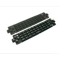 black plastic silicone rubber keyboard for games thumbnail image