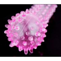 Women's G-spot finger cover with thorn crystal egg jumping fun products thumbnail image
