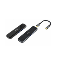 Power AC DC USB3.1 USB C to HDMI+USB C +SDTF +USB +Audio Adapter thumbnail image