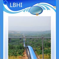 High-Performance Large Inclination Upward Belt Conveyor System for Material Handling thumbnail image