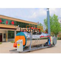 Automatic 1- 20 ton Industrial Oil Gas Fired Steam Boiler for Textile Mill/Garment Factory thumbnail image