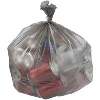 PLASTIC GARBAGE BAG S-SHAPED HANDLE BAGS ON ROLL MADE IN VIETNAM thumbnail image