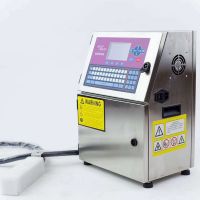 Automatic Date Number Batch Code Printing Machine Continuous Inkjet Printer CIJ for Plastic Bottle thumbnail image