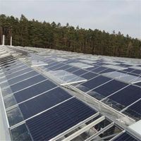 Agriculture Photovoltaic Panel Greenhouse Agriculture Photovoltaic Solar Glass Greenhouse thumbnail image