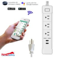 Firstsing Soundance Wifi Smart Socket Power Strip USB Charging Ports Countdown Timer via APP thumbnail image