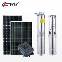 400w 0.55hp 3inch dc submersible deep well pump solar power water well vertical pumps thumbnail image