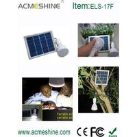 ELS-17F Best Super Bright Indoor Small Solar Led Light with Solar Panel thumbnail image