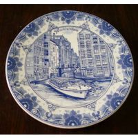 Blue Ceramic Decorative Plates,Ceramic Displaying Plates,Home Decoration,Table decoration plates thumbnail image
