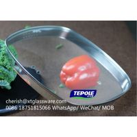 320 Celsius Heat Resistance Glass Lids For Cookware Pot Glass Lids Pan Glass Lids thumbnail image