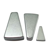 Manufacturer Supply Custom Triangle N40 NdFeB Arc Neodymium Segment Magnets thumbnail image