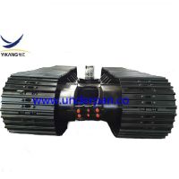 6 ton excavator rubber track undercarriage with slewing bearing thumbnail image