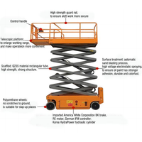 Movable Hydraulic Scissor Lift Table Aerial Working Platform fixed scissor lift thumbnail image
