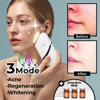 Aalok Snowfit Skin Care LED Therapy 3 Function Modes Whitening Calm Regeneration thumbnail image