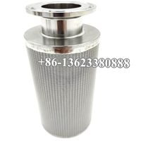 China manufacture stainless steel 304 316 316L sintered powder porous metal filter tubes in chemical thumbnail image