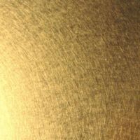 Golden Color Stainless Steel Vibration Sheet-MT-01 Metal Decoration Sheet thumbnail image