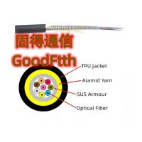 Armoured Tactical Cable TPU Up to 48 Cores GoodFtth SM OM1 OM2 OM3 OM4 thumbnail image