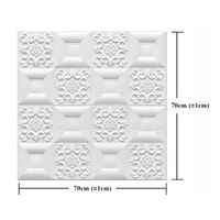 Self-Adhesive 3d foam brick wallcovering soft panel wall 3d foam wall sticker thumbnail image