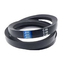 High Quality spz Power Transmission Rubber spa Type Wrapped V Belt thumbnail image