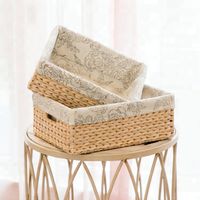 Hu hu interlacing reeds basket, natural grass basket, water storage basket of interlacing reeds gras thumbnail image