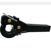 10, 000 Lb Receiver Mount Pintle Hook with Shank thumbnail image