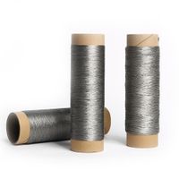316L Stainless Steel Fiber Sewing Thread Metallic Yarn thumbnail image