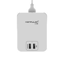 Konfulon USB Wall Charger, 6 Ports Universal Adapter, Travel Power Bank Multiple Charger Station thumbnail image