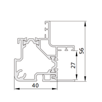 New Design Cataphoresis Aluminum Air Handling Unit Profile Extrusions ...