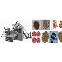 Pet food extruder with steam heating thumbnail image