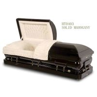 Solid Wood Casket Made from China (HT-0403) thumbnail image