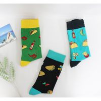 Wholesale personality trend socks Women creative funny fashion happy socks 2021 new Korean carto thumbnail image