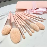 Makeup Brush Set 11pcs Premium Cosmetic Brush for Foundation Blush Concealer Eyeshadow eyebrow highl thumbnail image