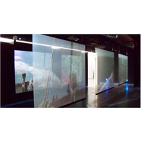 RONGCOOL RCH022 PET Window Display Rear Transparent Holographic Rear Projection Screen thumbnail image