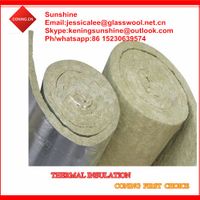 Soundproof rock wool roll/rock wool felt/rock wool blanket thermal insulation thumbnail image