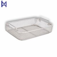 Manufacturer Supply Stainless Steel Woven Wire Mesh Storage Basket thumbnail image