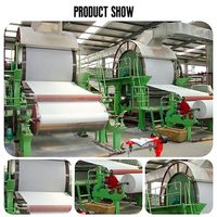 Equipment Manufacturing Business Machines Small Toilet Tissue Paper Making Machine thumbnail image
