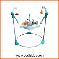 Baby Swing Chair Electric Musical Baby Fitness Jump Chair Can Be Rotated Plastic Baby Bouncer Chair thumbnail image