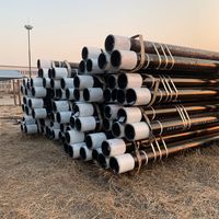 Supplier Api 5ct Oil Casing Thread Btc Drilling Pipe Black Steel Tube And Pipe Best Price thumbnail image