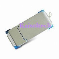 Custom zinc alloy keychain premium items high speed USB flash drive key thumbnail image
