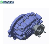 Rawsuns NEW reducer 350Nm 12000rpm parallel shaft gear box ratio 3.043 reductor ev gearbox for 4.5 t thumbnail image