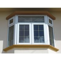 Cheap Price PVC House Casement Window Hurricane Proof Double Glazed Glass Window thumbnail image