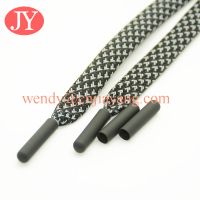 Jiayang Matte black round tube shoelace tip for sale thumbnail image