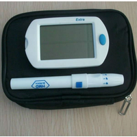 Home use blood test machine glucometer blood testing equipment with strips thumbnail image