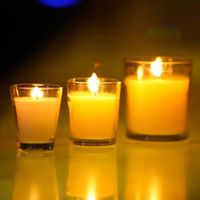 Scented Candles with Glass Jar/Yellow Soybean Candle Wth Jar/Glass thumbnail image