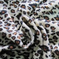 polyester knit fabric/wholesale animal printed velboa skin for rocking horse toy fabric thumbnail image